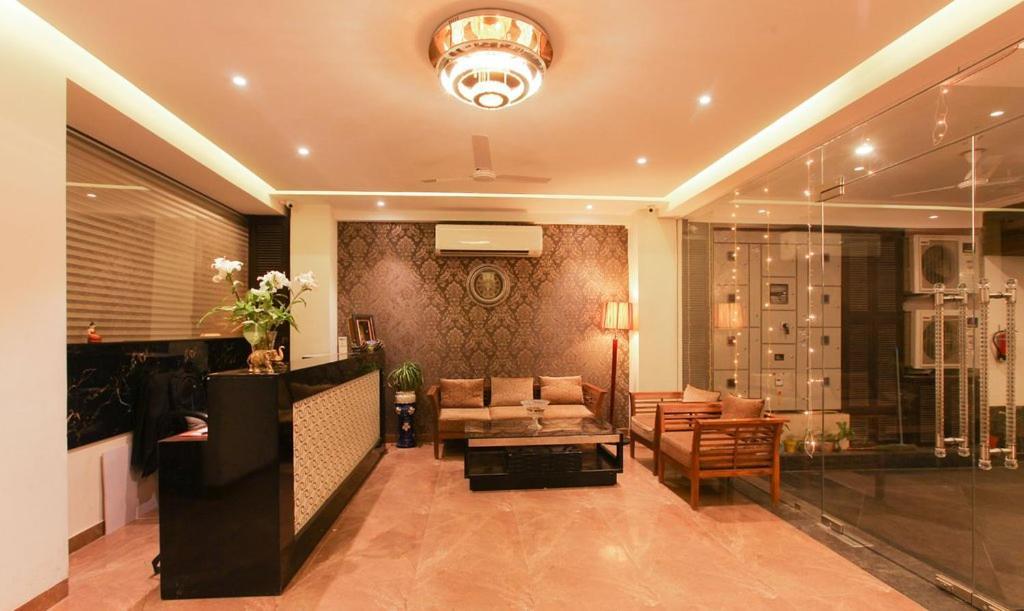 Hotel Anand Bhawan Neu-Delhi Exterior foto